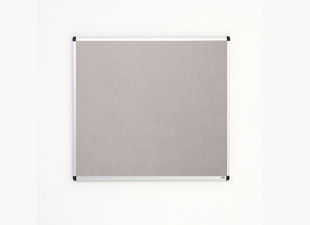 Fire Retardant Light Grey Felt Noticeboard Office, Home and Schools – 1200mm x 1200mm