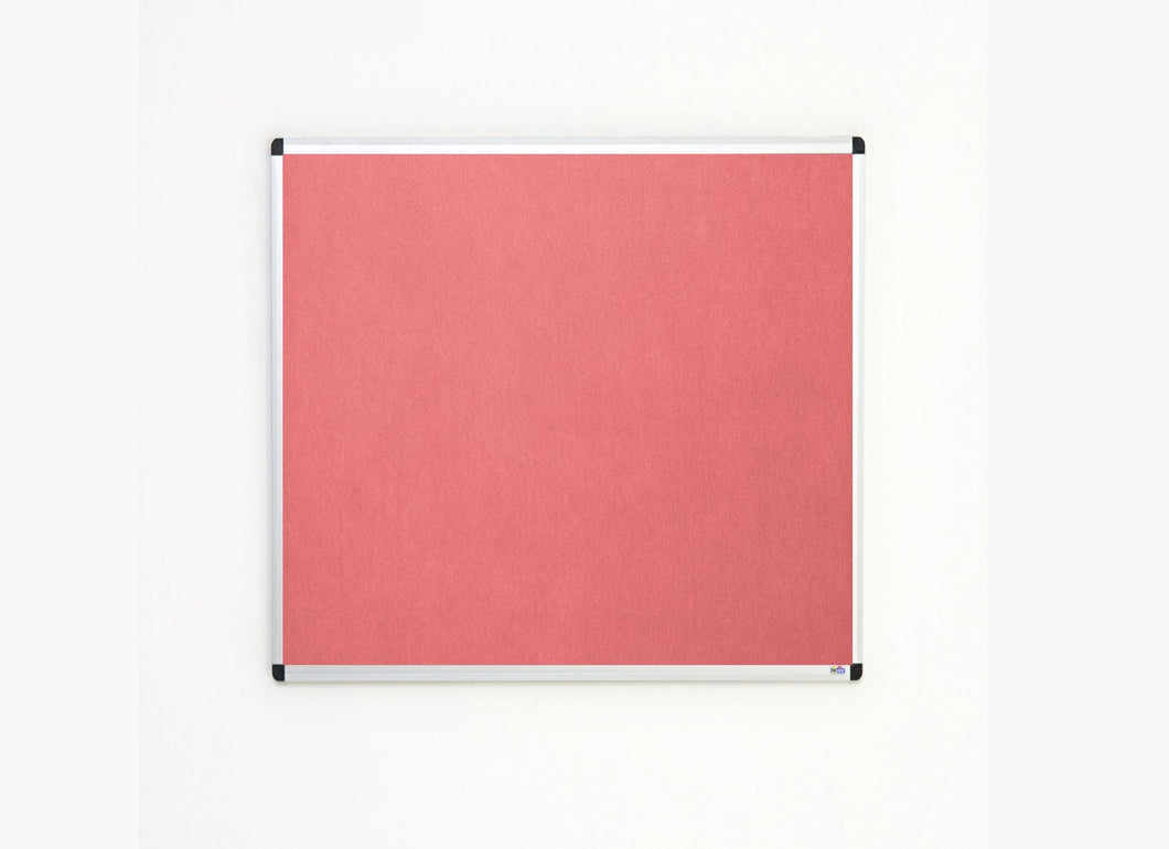 Fire Retardant Pink Felt Noticeboard Office, Home and Schools – 1200mm x 1200mm