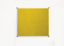 Load image into Gallery viewer, Fire Retardant Yellow Felt Noticeboard Office, Home and Schools – 1200mm x 1200mm
