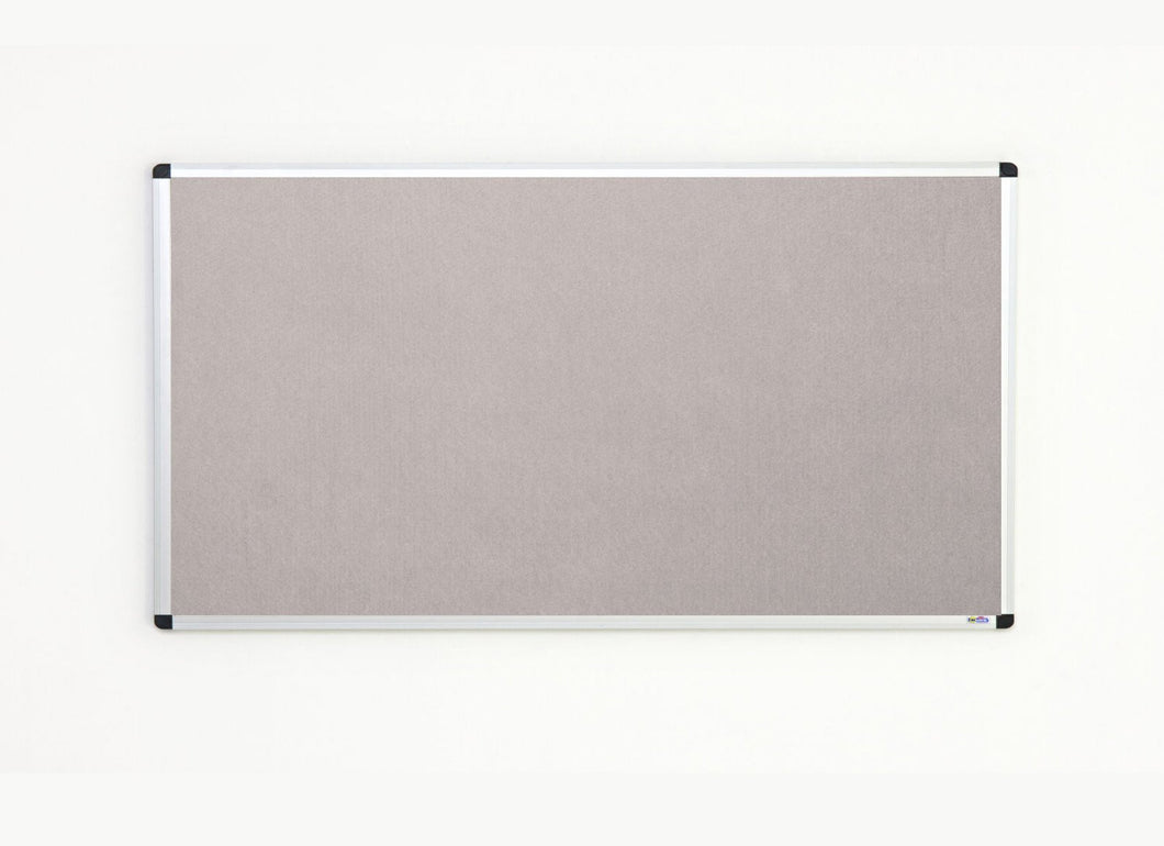 Fire Retardant Light Grey Felt Noticeboard Office, Home and Schools – 1800mm x 1200mm