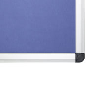 Load image into Gallery viewer, Fire Retardant Light Blue Felt Noticeboard Office, Home and Schools – 1200mm x 900mm
