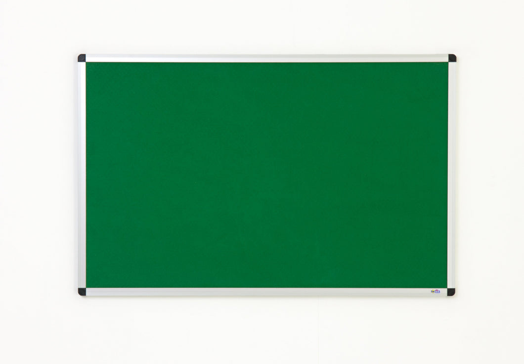 Classic Green Felt Noticeboard for Office Home and Schools – 900mm x 600mm