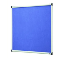 Load image into Gallery viewer, Premium Fire Retardant Light Blue Felt Noticeboard Office Schools – 600mm x 900mm
