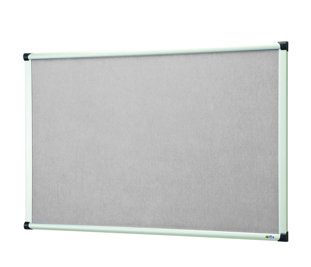 Premium Fire Retardant Light Grey Felt Noticeboard Office Schools – 1500mm x 1200mm