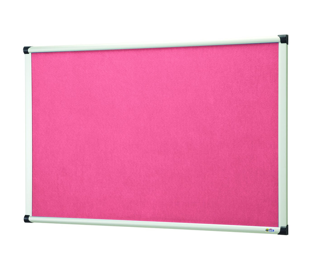 Premium Fire Retardant Pink Felt Noticeboard Office Schools – 1200mm x 900mm