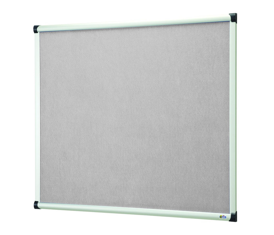 Premium Fire Retardant Light Grey Felt Noticeboard Office Schools – 1200mm x 1200mm