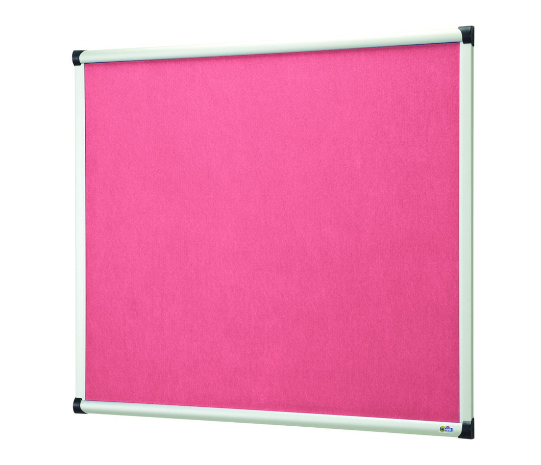 Premium Fire Retardant Pink Felt Noticeboard Office Schools – 1200mm x 1200mm