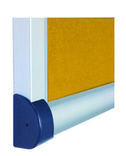 Load image into Gallery viewer, Premium Fire Retardant Yellow Felt Noticeboard Office Schools – 900mm x 1200mm
