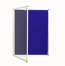 Load image into Gallery viewer, Fire Retardant Lockable Notice Board - Fire Proof
