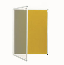 Load image into Gallery viewer, Fire Retardant Lockable Notice Board - Fire Proof
