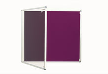 Load image into Gallery viewer, Fire Retardant Lockable Notice Board - Fire Proof
