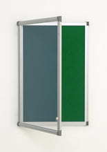 Load image into Gallery viewer, Fire Retardant Premium Frame Lockable Notice Board - Fire Proof
