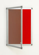 Load image into Gallery viewer, Fire Retardant Premium Frame Lockable Notice Board - Fire Proof
