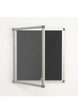 Load image into Gallery viewer, Fire Retardant Premium Frame Lockable Notice Board - Fire Proof
