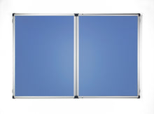 Load image into Gallery viewer, Fire Retardant Premium Frame Lockable Notice Board - Fire Proof
