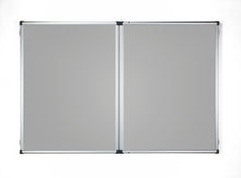 Load image into Gallery viewer, Fire Retardant Premium Frame Lockable Notice Board - Fire Proof
