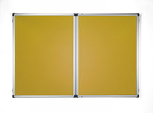 Load image into Gallery viewer, Fire Retardant Premium Frame Lockable Notice Board - Fire Proof
