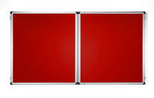 Load image into Gallery viewer, Fire Retardant Premium Frame Lockable Notice Board - Fire Proof
