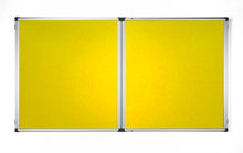 Load image into Gallery viewer, Fire Retardant Premium Frame Lockable Notice Board - Fire Proof
