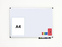 Load image into Gallery viewer, Classic Dry Wipe Magnetic White Board with Aluminium Frame

