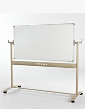 Load image into Gallery viewer, Mobile Magnetic DryWipe Whiteboard- Horizontal Rotating - School- 1500mm x 1200mm
